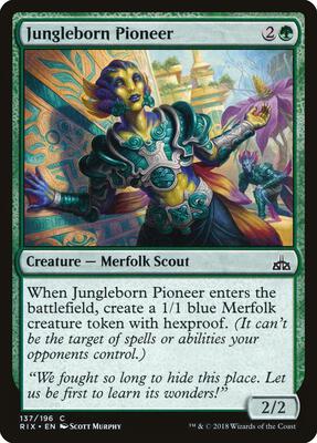 Jungleborn Pioneer card from Rivals of Ixalan