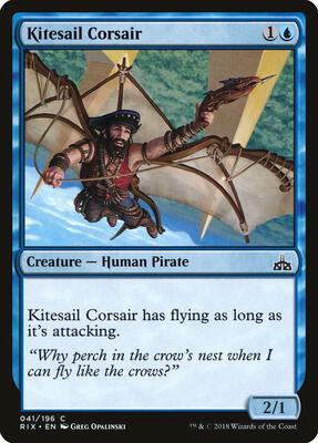 Kitesail Corsair card from Rivals of Ixalan