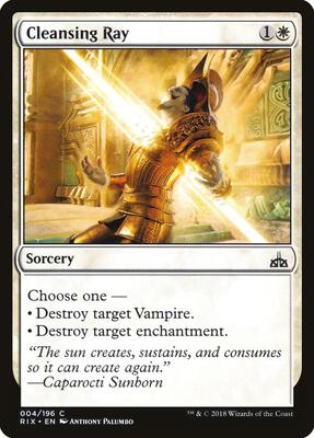 Cleansing Ray card from Rivals of Ixalan
