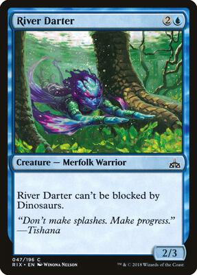 River Darter card from Rivals of Ixalan