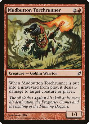 Mudbutton Torchrunner card from Lorwyn