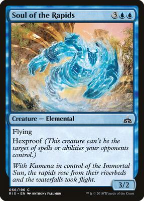 Soul of the Rapids card from Rivals of Ixalan