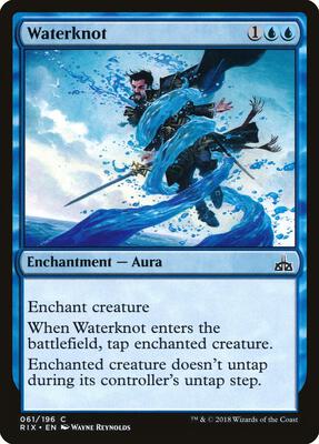 Waterknot card from Rivals of Ixalan