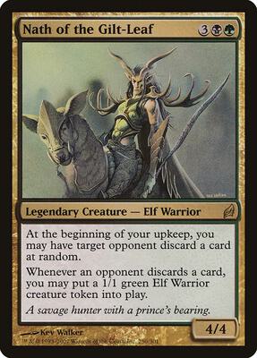 Nath of the Gilt-Leaf card from Lorwyn
