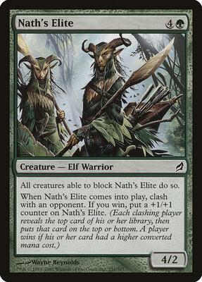 Nath's Elite card from Lorwyn