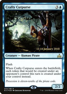 Crafty Cutpurse card from Prerelease Cards