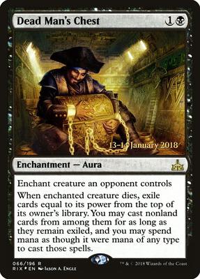 Dead Man's Chest card from Prerelease Cards