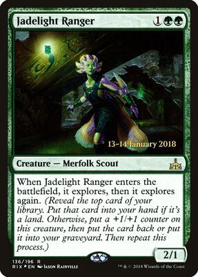 Jadelight Ranger card from Prerelease Cards
