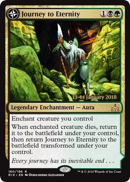 Journey to Eternity card from Prerelease Cards