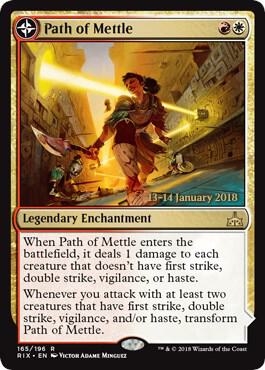 Path of Mettle card from Prerelease Cards