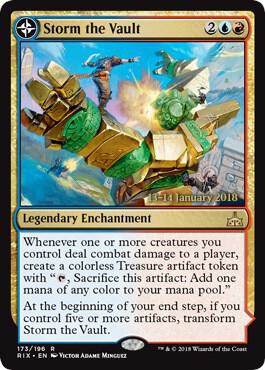 Storm the Vault card from Prerelease Cards