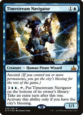 Timestream Navigator card from Prerelease Cards