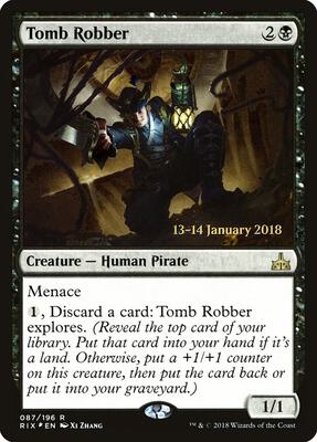Tomb Robber card from Prerelease Cards