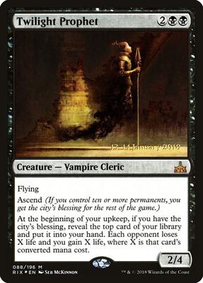 Twilight Prophet card from Prerelease Cards