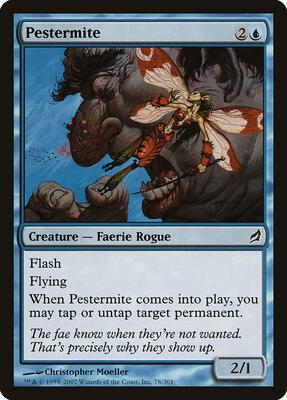 Pestermite card from Lorwyn