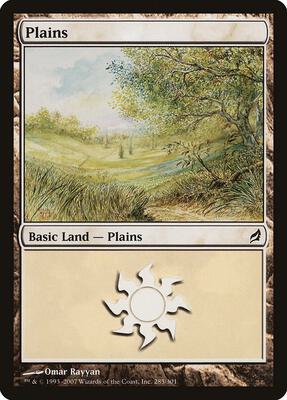 Plains (285) card from Lorwyn