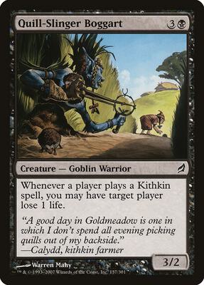 Quill-Slinger Boggart card from Lorwyn