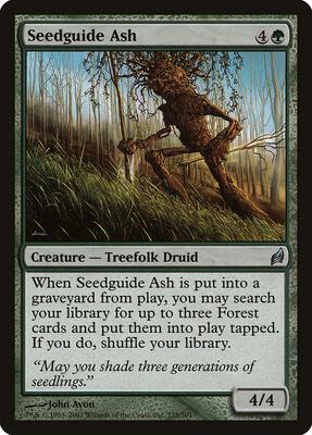 Seedguide Ash card from Lorwyn