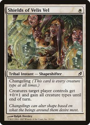 Shields of Velis Vel card from Lorwyn
