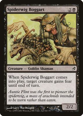 Spiderwig Boggart card from Lorwyn