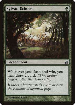 Sylvan Echoes card from Lorwyn