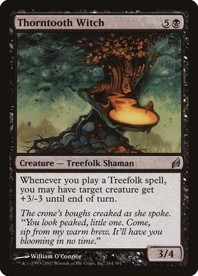 Thorntooth Witch card from Lorwyn