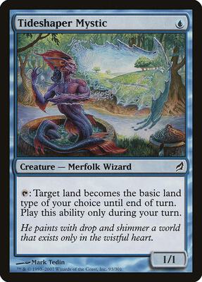 Tideshaper Mystic card from Lorwyn