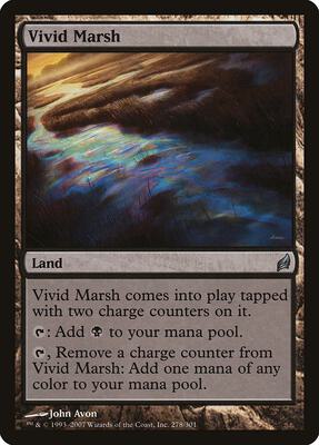 Vivid Marsh card from Lorwyn