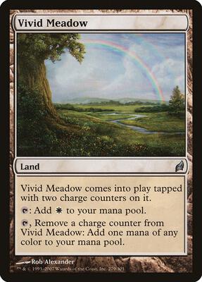 Vivid Meadow card from Lorwyn