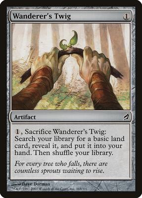 Wanderer's Twig card from Lorwyn