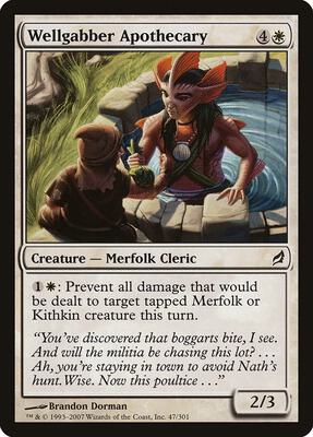 Wellgabber Apothecary card from Lorwyn