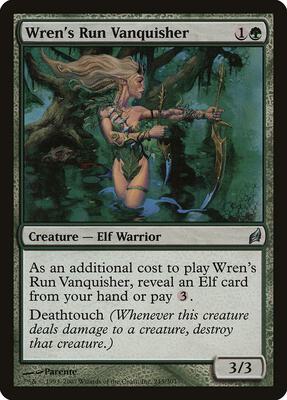 Wren's Run Vanquisher card from Lorwyn