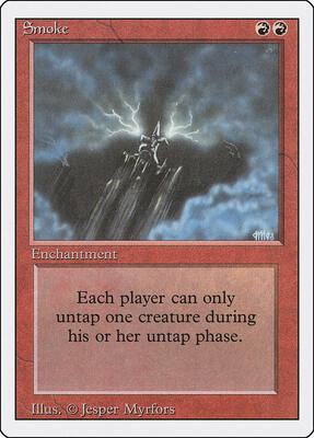 Smoke card from Revised Edition
