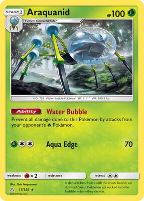 Araquanid card from SM - Ultra Prism
