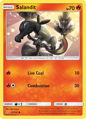 Salandit card from SM - Ultra Prism