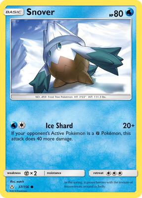 Snover card from SM - Ultra Prism