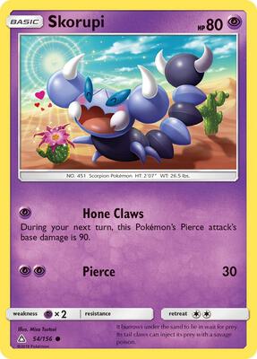 Skorupi card from SM - Ultra Prism