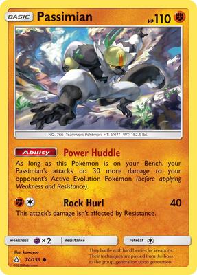 Passimian card from SM - Ultra Prism