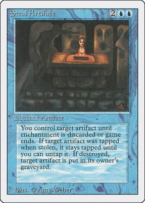 Steal Artifact card from Revised Edition