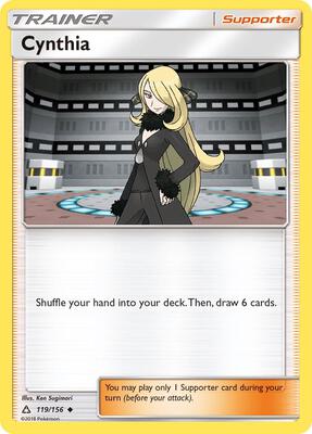 Cynthia card from SM - Ultra Prism