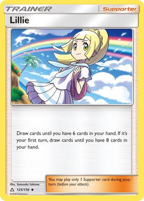Lillie card from SM - Ultra Prism