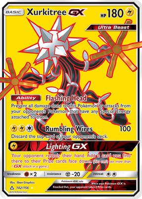Xurkitree GX (Full Art) card from SM - Ultra Prism