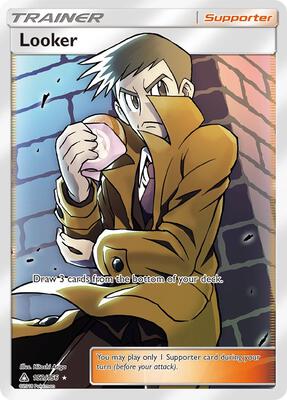Looker (Full Art) card from SM - Ultra Prism