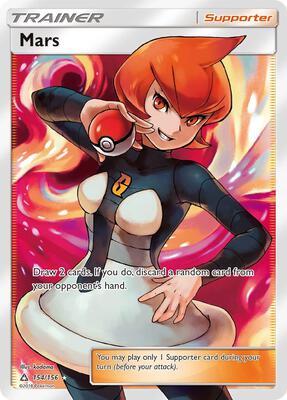 Mars (Full Art) card from SM - Ultra Prism