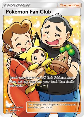 Pokemon Fan Club (Full Art) card from SM - Ultra Prism