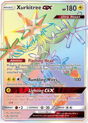 Xurkitree GX (Secret Rare) card from SM - Ultra Prism