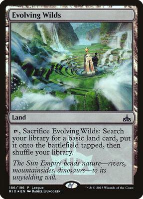 Evolving Wilds card from League Promos