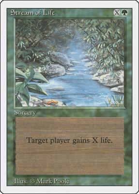 Stream of Life card from Revised Edition