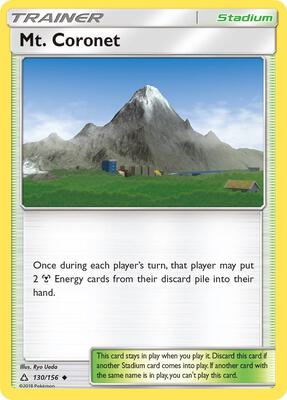 Mt. Coronet card from SM - Ultra Prism
