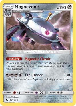 Magnezone - 83/156 (Prerelease Kit Exclusive) card from Deck Exclusives